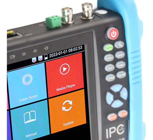 Cámara Video Tester Cctv Ipc 9800plus 4k H.265 De 7 Pulgadas