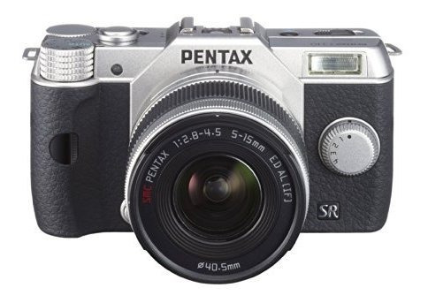 Pentax Q10 12.4mp Con Kit De Lentes De Zoom 02 (plateado)