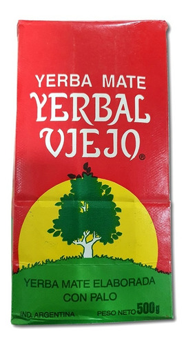 Yerba Mate Yerbal Viejo Tradicional 500gr