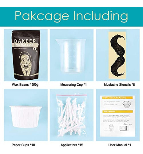 Removedor En Cera Para Bellos Faciales Oakeer Nose Wax Kit