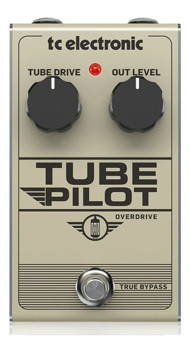 Pedal Tc Electronic Tube Pilot Overdrive Valvular Real 2ax7