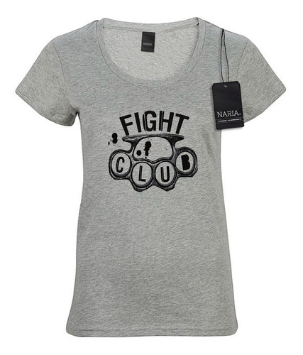 Remera Dama Fight Club Diseño Art Logo - Psfc3