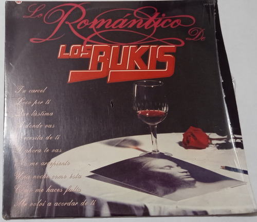 Los Bukis - Lo Romántico De Los Bukis Lp Vinil En Mb Estado 