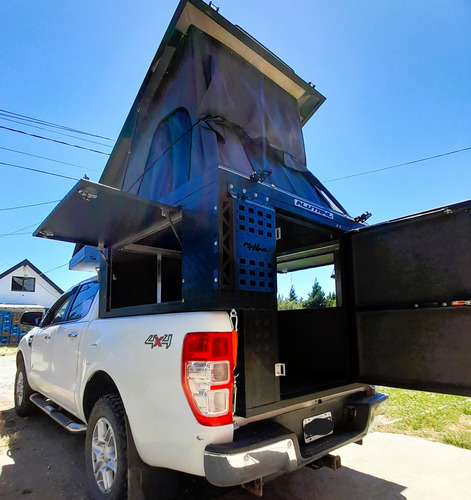 Canopy Camper Con Piso Alutrail