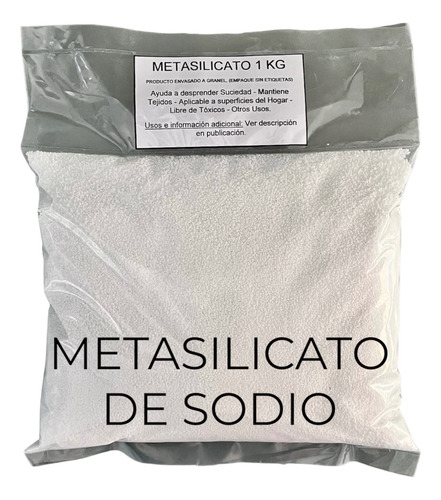 Metasilicato De Sodio Múltiples Usos 1 Kg