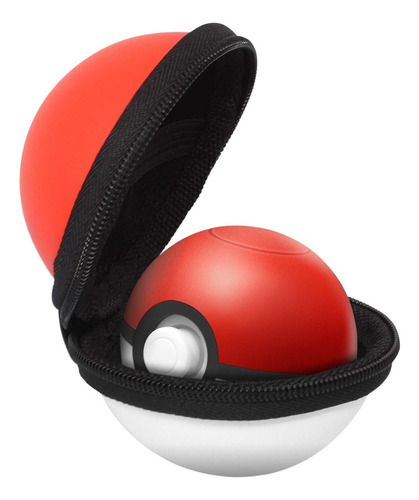 Funda de transporte compatible con Poke Ball para Nintendo Switch, color rojo