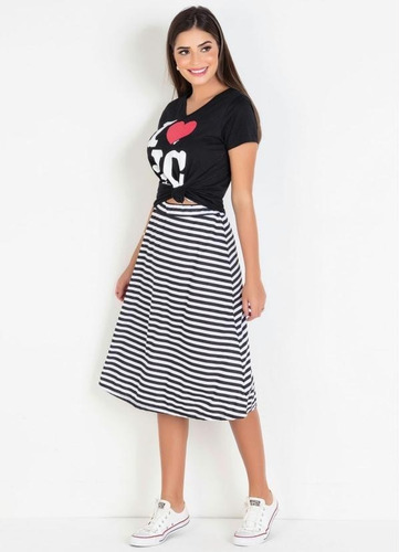 Imagem 4 de 7 de T-shirt Feminina Blusa Com Estampa Frontal Moda Evangélica