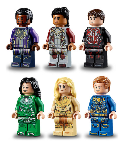Juguete Lego Marvel The Rise Of The Domo 76156 Con 8 Minifig