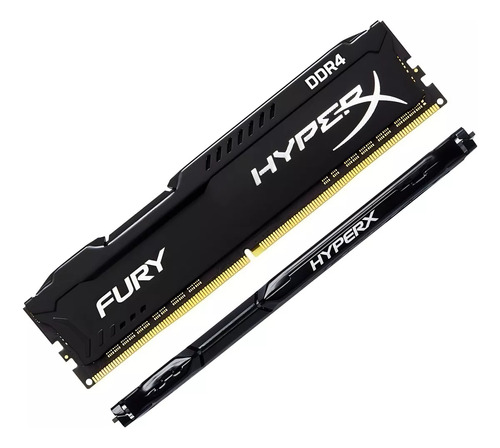 Memória Hyperx Fury 16gb 2400mhz Ddr4 Kingston Xmp 1.2v C15 (Usado)