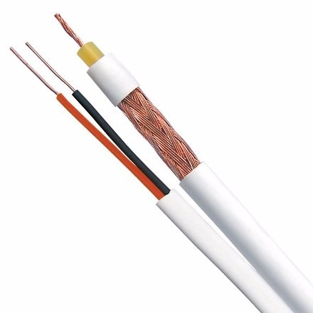 Imagem 2 de 8 de Cabo Para Cftv 100 M 80% C/ Conectores Bnc, P4 E Rca F1c22c