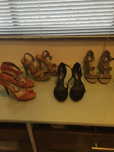 Kit 4 Pares 34 E 1 35 (schutz ,santa Lolla ,arezzo E Meu Meu