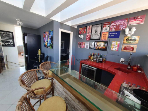 Cobertura Com 3 Dormitórios À Venda, 486 M² Por R$ 1.550.000,00 - Vila Jacuí - São Paulo/sp - Co0358