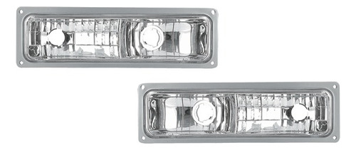 Juego Cuarto Frontal Chevrolet Suburban 1992 - 1999 Cristal