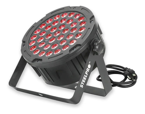 Imagen 2 de 9 de Steelpro - Cañon Par Led 40 X 3 Watts - Rgb 3 En 1 - 403-mpr