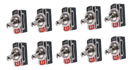 10 Pcs Ac 250v 15a 2 Pin Dpdt On/off 2 Posição Mini Alternar