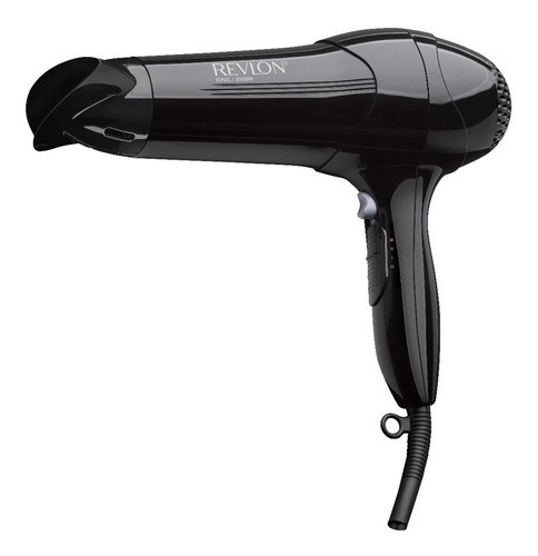 Secador De Pelo 2000w Control Frizz Revlon Rvdr773la2a Color Negro