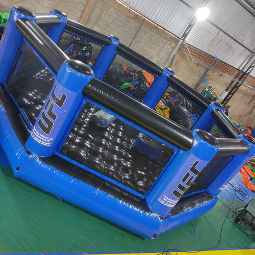 Guerra De Cotonete Brinquedo Inflável Ringue Com Motor