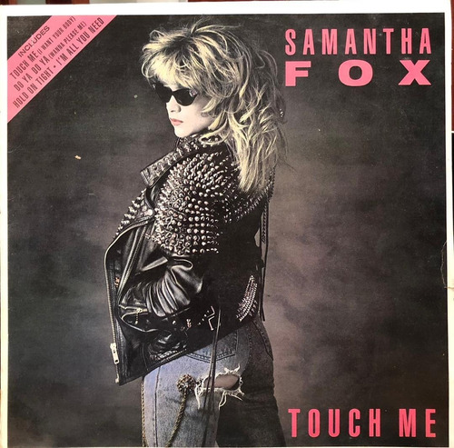 Disco Lp - Samantha Fox / Touch Me. Album (1987)