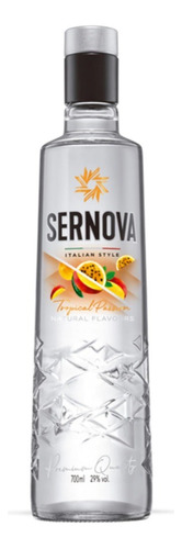 Vodka Sernova Tropical Passion 700ml Saborizado Italia