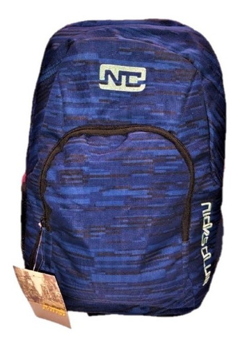 Mochila Nicksclub Modelo 1639 Azul Rey