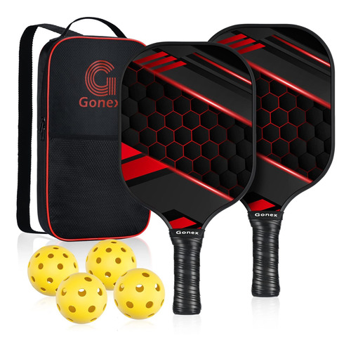 Gonex Pickleball Paddle Graphite Set Of 2 Lightweight 4