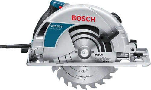 Sierra Circular Bosch 9-1/4(235mm) Gks 235 2100 W Heavy Duty