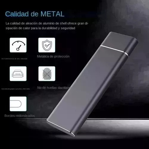 Disco Portátil Duro Externo Alta Velocidad Ssd 16tb (1600gb) Varmi