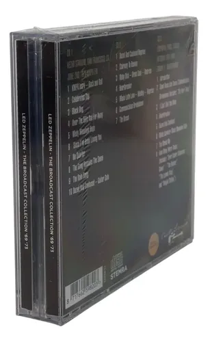 Box Led Zeppelin - Broadcast Collection (1969 & 1973) - 3 Cd
