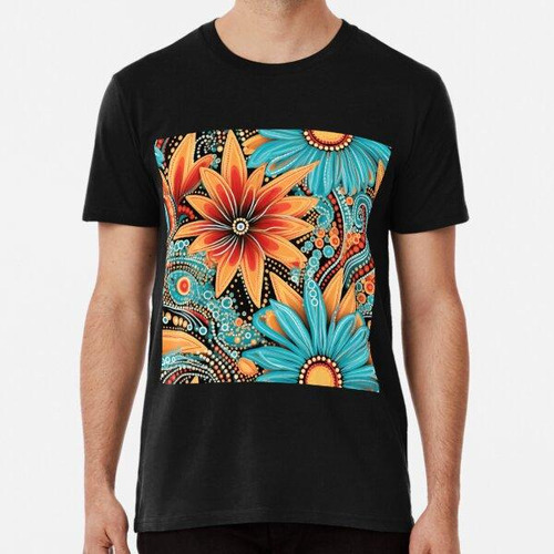 Remera Aborigen, Ornamental, Abstracto, Tropical, Floral ALG