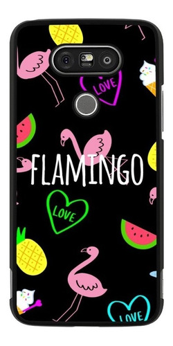 Funda Para LG G5 Se G6 Plus G7 Flamingo Rosa Tumblr 02