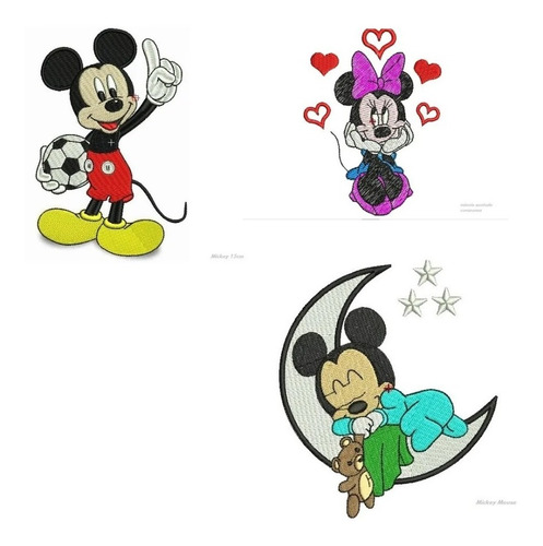 Matriz P/maquina Bordadora Janome, Brother Mickey Mouse 2