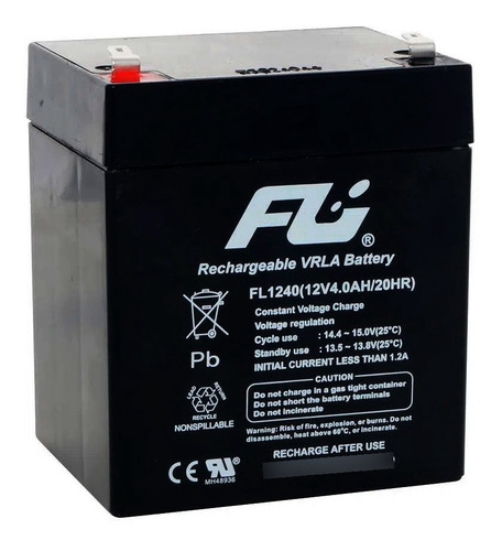 Batería 12v 4ah Fulibattery O Magna