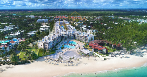 Apartamentos En Bávaro, Punta Cana, Frente A La Playa De 3 Habitaciones