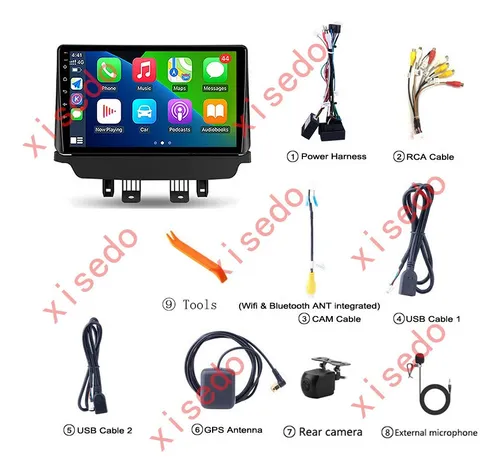 2024 Estéreo Mazda Cx-3 2015-2023 Cámara Carplay Wifi Gps