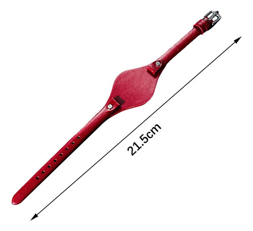 Correa De Reloj De Cuero De Pu Con Hebilla, Pulsera De Reloj