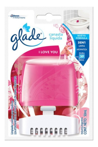 Glade Canasta Liquida I Love You Completa X 50 Ml