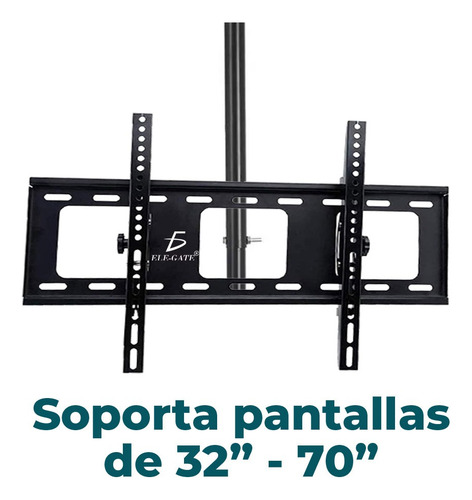 Soporte De Pared Inclinable Y Ajustable Para Tv De 32 A 70
