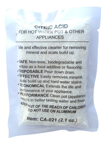 Spt Ca-021 Acido Citrico (bote Limpiador Agua) 10 S