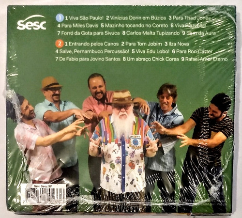 Cd Duplo - Hermeto Pascoal & Grupo: No Mundo Dos Sons (2017)