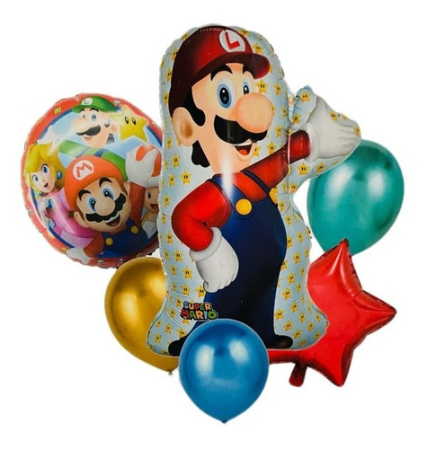 Platos Dulceros Etc + Globos Mantel 98 Pz Fiesta 30 Invitado