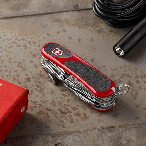 Cuchillo Suizo Victorinox Evogrip S557, 21 Funciones, Rojo