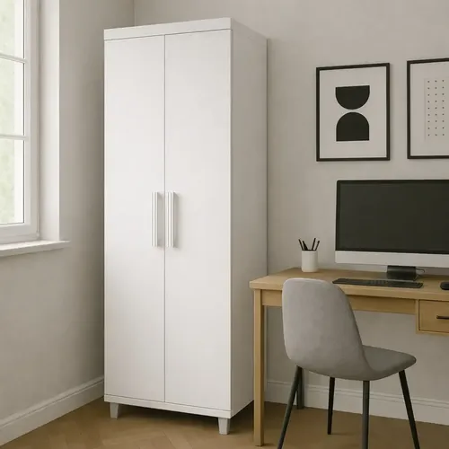 Armário Multiuso Mdf 2 Portas 189x55cm Cozinha
