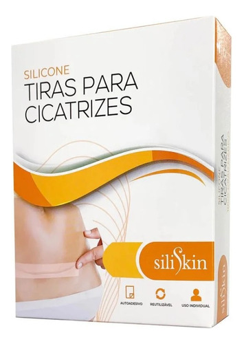 Fita Silicone Para Cicatriz Pós Operatório 60cm Reutilizável