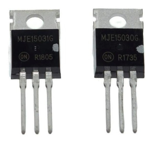 Mje15030 Mje15031 Transistor Complementario Pack 3 Pares