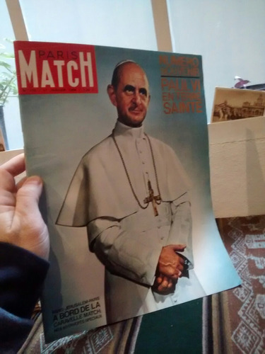 Match Paris 1964 Numero Souvenir Paul Vi 