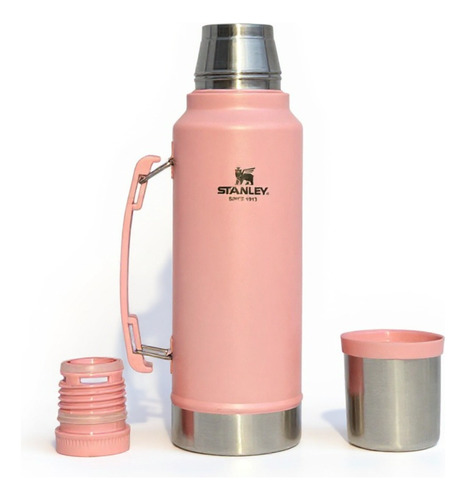 Termo Stanley Classic 1.2l Acero Inoxidable Color Rosa Pálido
