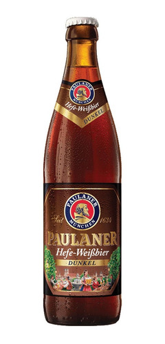 Cerveja Alemã Paulaner Weissbier Dunkel 500ml