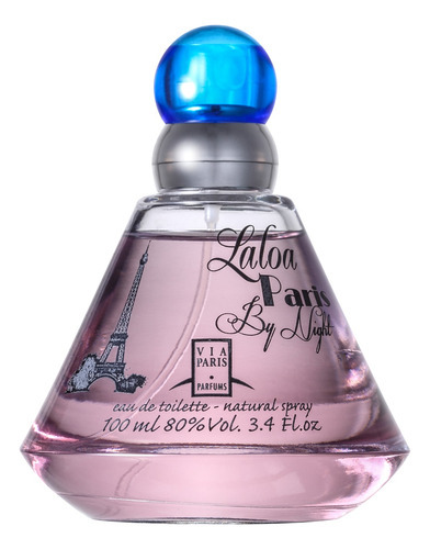 Laloa Paris By Night Via Paris Perfume Feminino - Edt 100ml