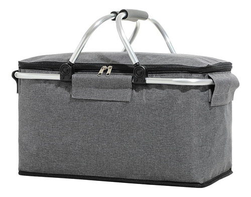 Gray Bag Box Food Container 42x23x23cm