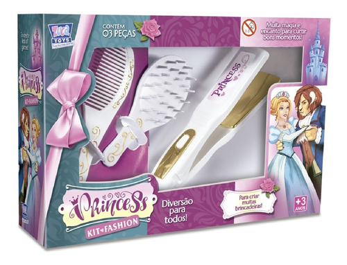 Princess Kit Fashion: Chapinha + Acessórios - Zuca Toys